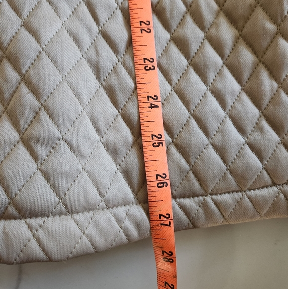 Quilted Tan XL Riding Jacket Giacca Gallery Company - Picture 7 of 16